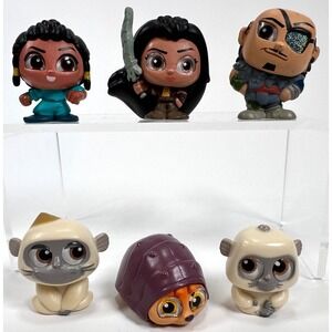 Disney Doorables RAYA AND THE LAST DRAGON LOT OF6 Tuk Tuk Tony Series 6 & 12 NEW